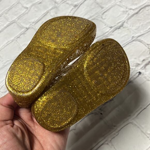 Mini Melissa campana Papel Flat Shoes 6 - Picture 3 of 3